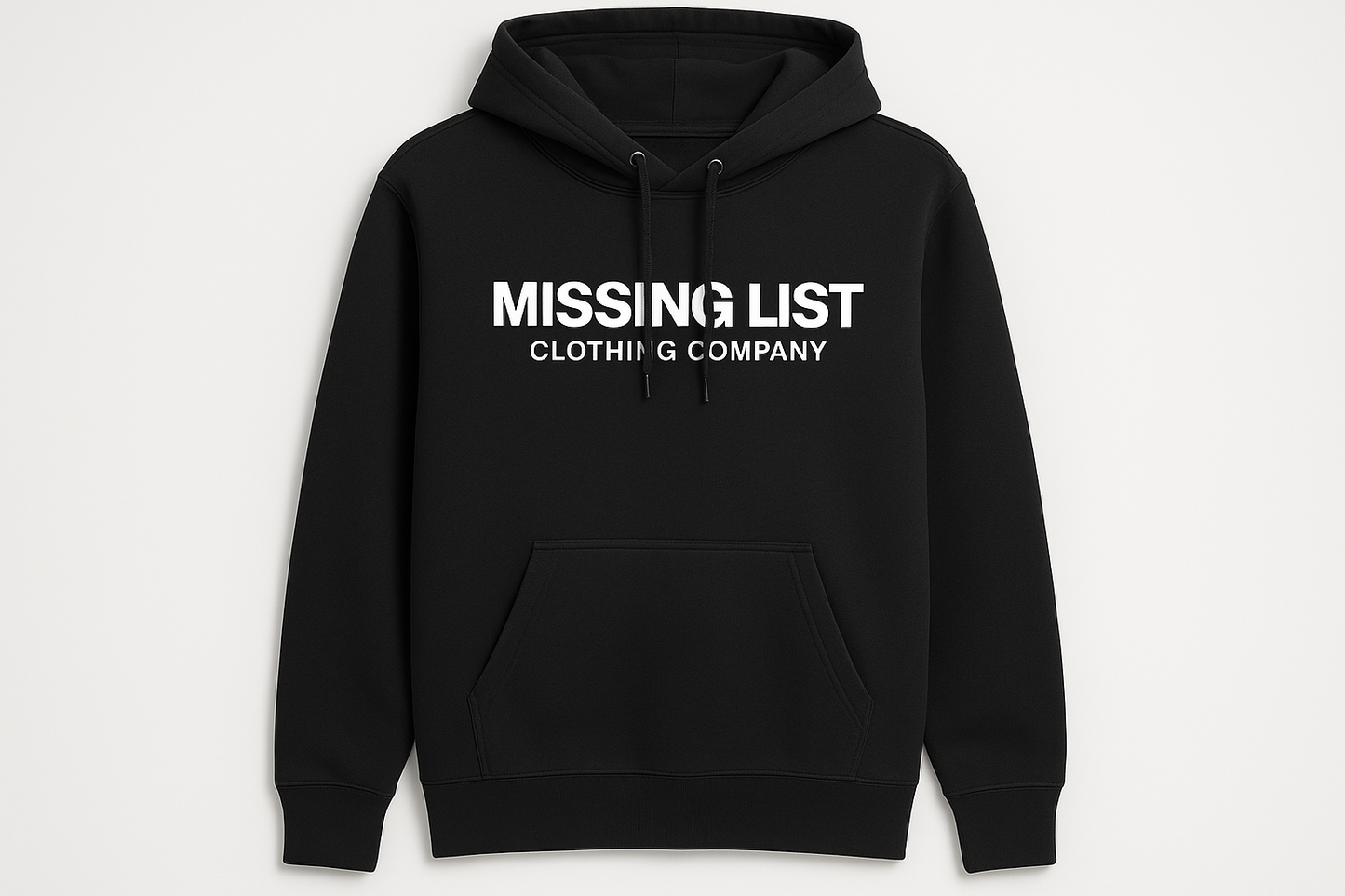 Missing List Clothing White Unisex Prestige Classic Hoodie