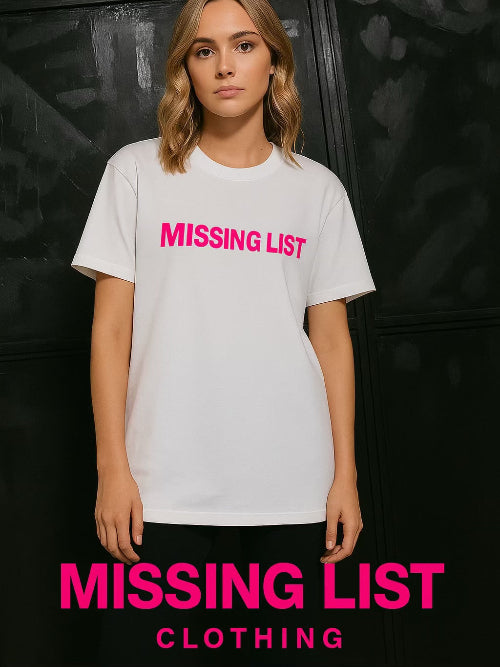 Missing List Women's Overside Boyfriend T - Classic Range