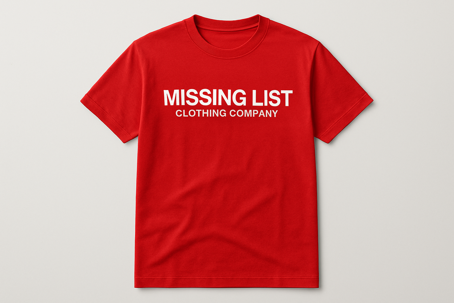 Missing List White - Classic T