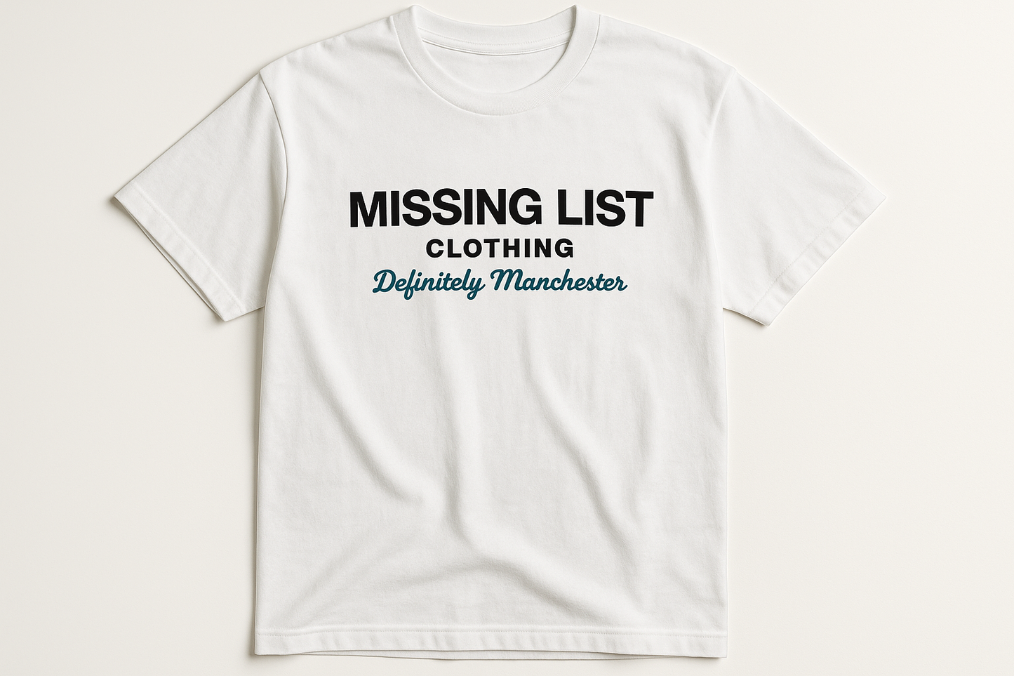 Missing List - Definitely Manchester Unisex T