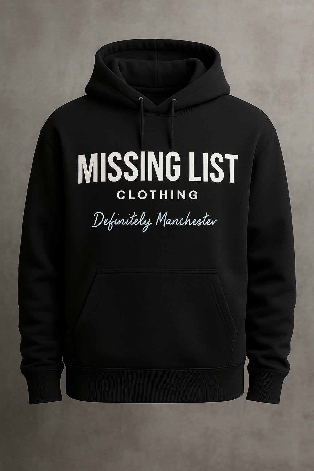 Definitely Manchester Collection | Oasis Tribute Streetwear | Missing List.