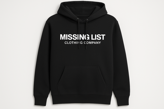 Missing List Clothing White Unisex Prestige Classic Hoodie