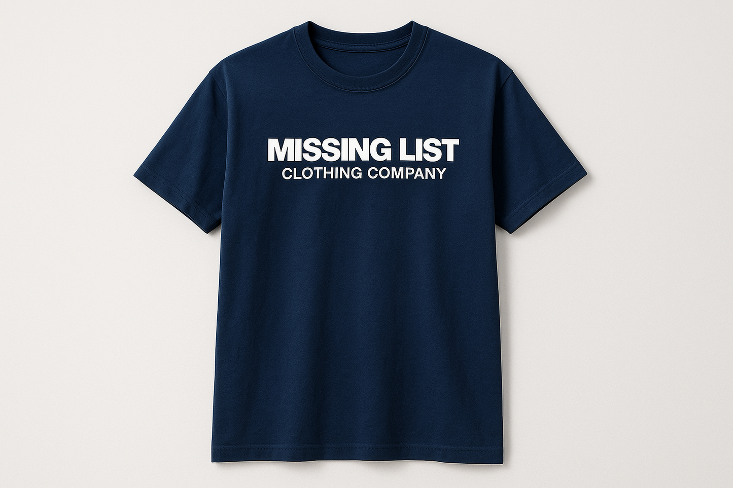 Missing List White - Classic T