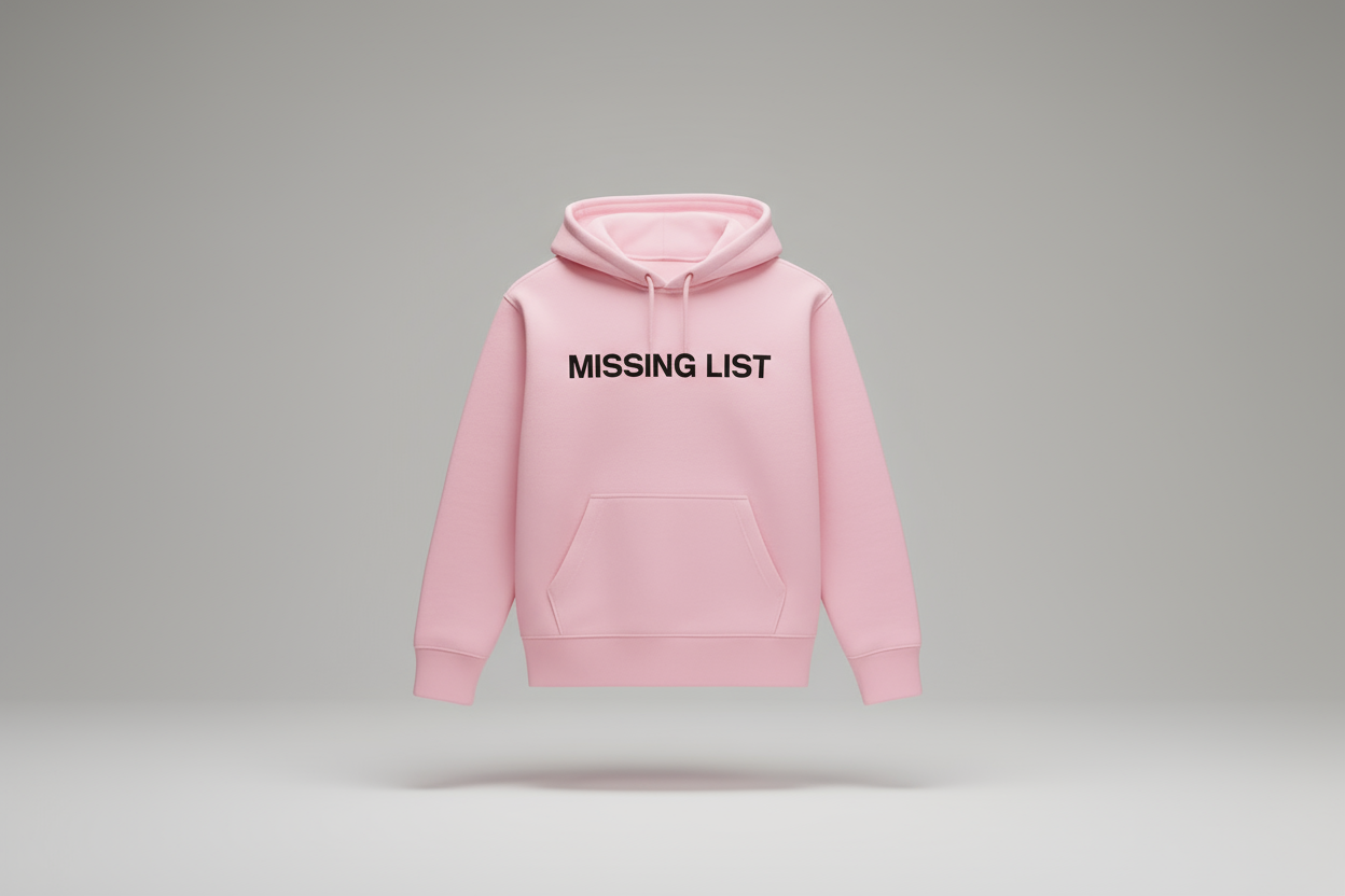 Pink Prestige Hoodie 3D Render
